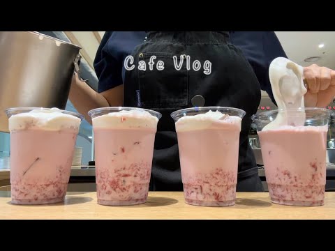 Cafe Vlog | ๐ฆ๐ Strawberries and creamโguilty. Stealing my heart was the same crime. ๐ฎ๐ปโโ๏ธ๐ฉ๐ปโโ๏ธ
