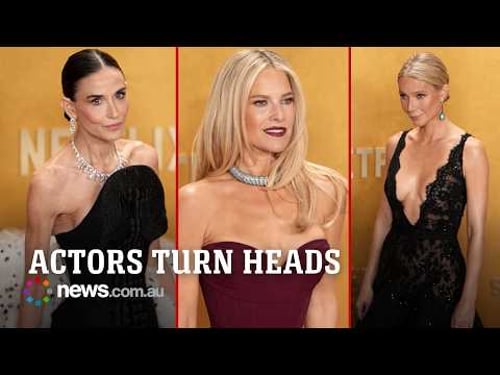 Celebs hit the red carpet for the 2026 Actor Awards