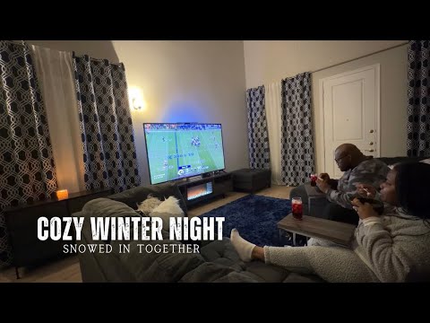 Icy Night Indoors, Comfort Food, Herbal Tea & Cozy Marriage Moments #SnowedIn #WinterDay #SlowLiving