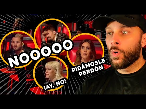 So you wouldn't have turned around either. What happened on The Voice?