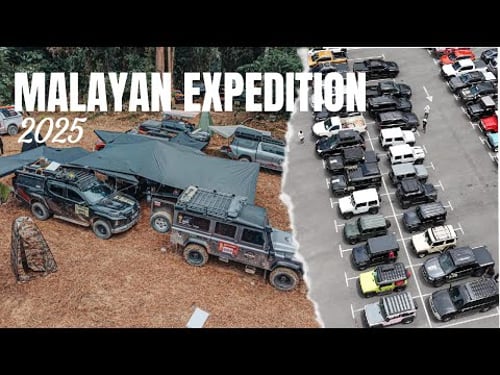 A 100 Plus Cars Expedition into the Malaysian Jungle | Malayan Expedition 2025 | VLOG