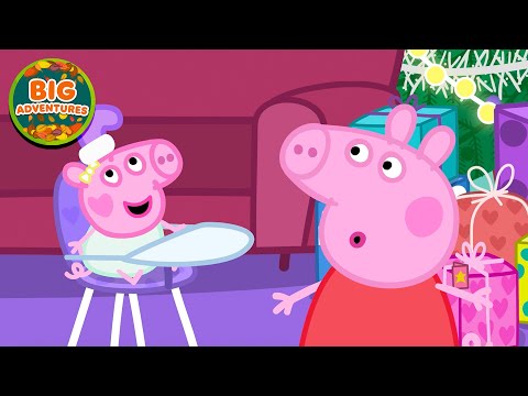 Peppa Pig's BIG Christmas Eve Adventure with Evie!🎄| Tales Full Episodes | Cartoon | 22 Minutes