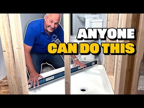 How To Install A Shower Pan | Church Flip | Episode 9