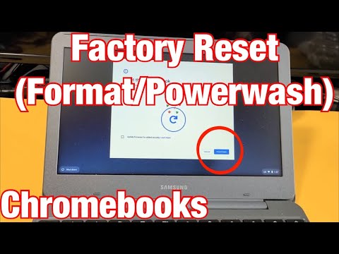 Chromebooks: How to Factory Reset (Format) Back to Factory Defaults