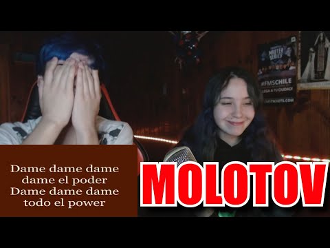 CHILENOS REACCIONAN A MOLOTOV - Gimme the Power (con letra)