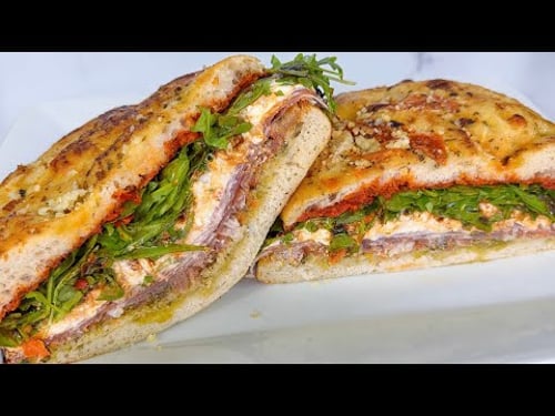 HOW TO MAKE THE VIRAL TRADER JOE'S FOCACCIA SANDWICH!