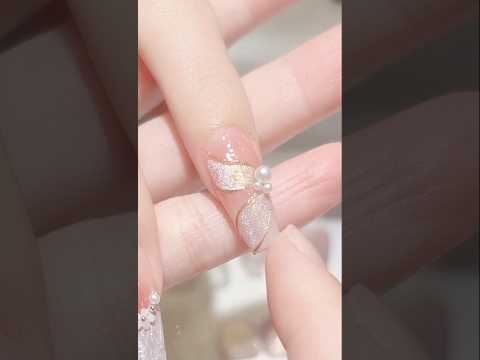 ✨Premium Winter Crystal Nail Designs💅#nails #nailart #naildesign #nailtutorial