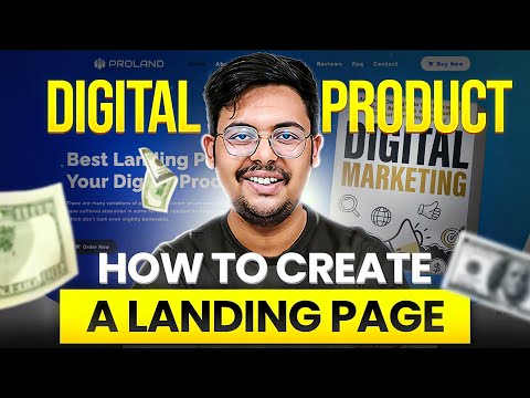 How To Create Landing Page In Wordpress | Digital Product Landing Page
