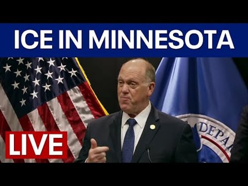 LIVE | ICE in Minnesota update from Border Czar Tom Homan