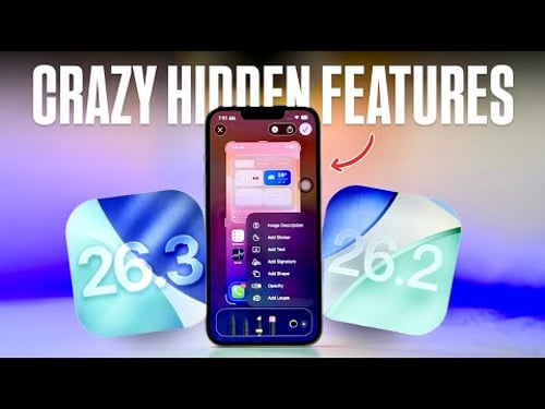 iOS 26.2 Crazy New Hidden Features & Use Tricks you Didn’t Know About Your iPhone Can Do