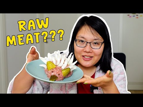 Trying more weird German food