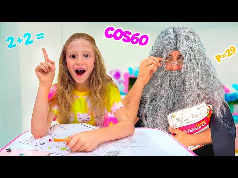 Nastya ayuda a papá con las tareas del hogar y otras historias útiles para niños