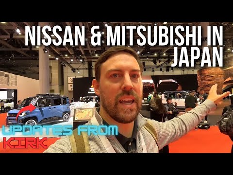 WHAT'S NEW IN JAPAN FROM NISSAN & MITSUBISHI? // REPORT BY KIRK KREIFELS AT JAPAN MOBILITY SHOW