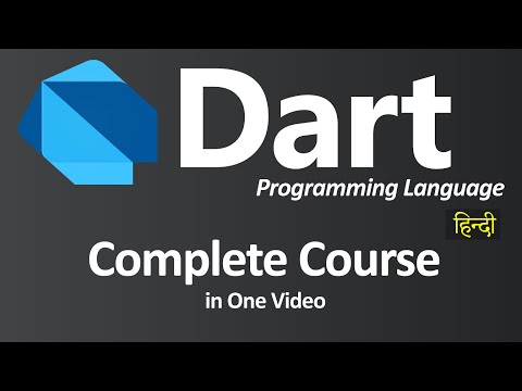 Dart Programming Language Complete in One Video (Hindi)
