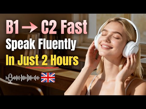 2 Hours to Go From B1 to C2 Fast | English Listening Practice to Speak Fluently and Confidently
