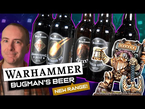 BUGMAN'S BEER: THE NEW EDITION! | Warhammer Merch Review