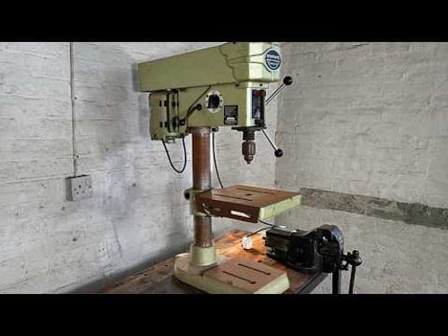 Restoring an Old British Drill Press