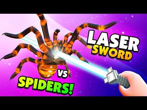 I Built the ULTIMATE Spider Killing Sword! - Kill It With Fire 2
