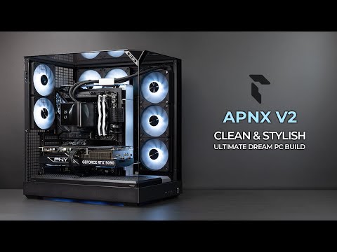 The Ultimate Dream PC Build | APNX V2 | Intel 285K & PNY 5090 | TRYX Panorama | T-Force Delta