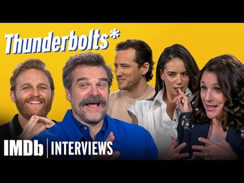 The THUNDERBOLTS* Revisit BTS Stories From Set & Their First Credits | IMDb