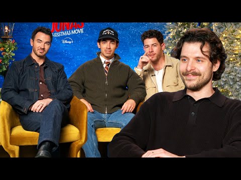 Having a laugh with The Jonas Brothers