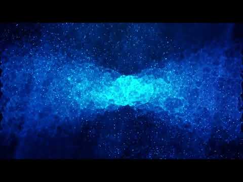 Blue Water Texture Particles Moving 4K Relaxing Screensaver and Background Video