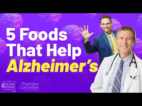 5 Foods That Help Prevent Alzheimer’s Disease | Dr. Neal Barnard Live Q&A