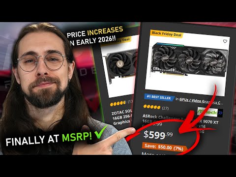 You should REALLY get your new GPU NOW... Seems prices will increase in 2026...