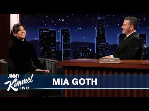 Mia Goth on Her Obsession with Amy Winehouse & Frankenstein with Guillermo del Toro