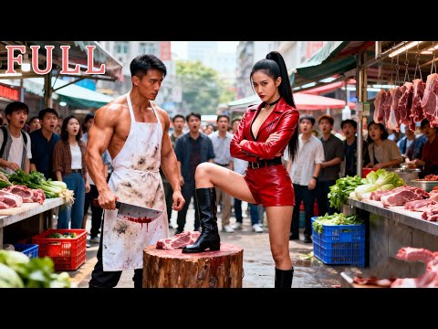 Female bully humiliates poor guy, unaware he's hidden war god!