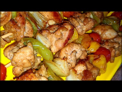 🔴 How to make shish tawook with all the ingredients and a wonderful sauce that will make a big di...
