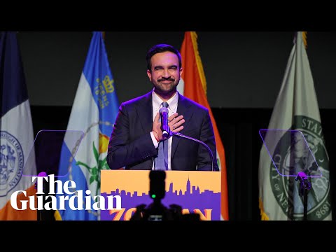 Zohran Mamdani's full victory speech following New York mayor election