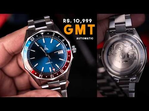 Indian Brand GMT Watch Under ₹11K | DWC EchoStar with Seiko NH34