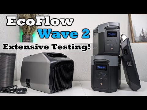 EcoFlow Wave 2 - Actual Runtime Testing and True Performance!? The First Portable AC & Heater!
