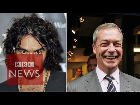 Russell Brand & Nigel Farage clash over immigration on Question Time (11/12/2014)