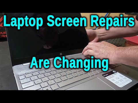 Correct Procedure on HP Notebook 15 Series Laptop Display Screen Replacement