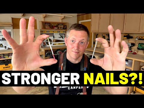 These Nails Act Like Screws!! (2 Nail Types That Perform Like Screws = MORE FASTENING POWER!)