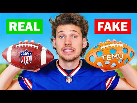 Testing Temu SCAM Football Products!