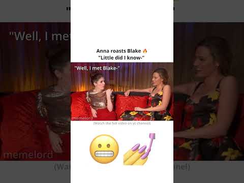 Anna roasts Blake! ๐ฅ๐ฌ๐
#annakendrick #blakelively #shorts #ryanreynolds #memes #funny #movie #love