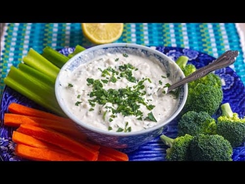 Homemade Blue Cheese Dressing - Thick and Creamy
