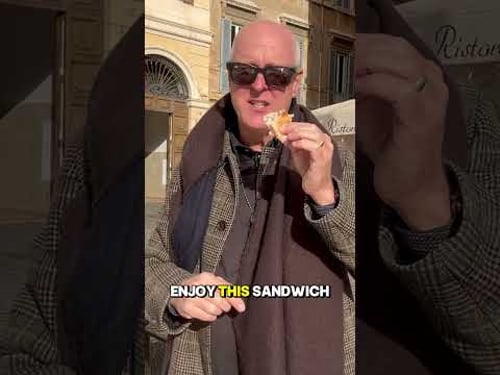 Best Panino In Rome That I Could Eat Everyday!