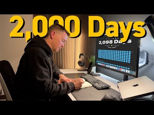 2,000 Days of Journaling!