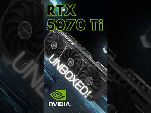 ASUS Prime RTX 5070 Ti OC Unboxing – Ports, Cooling, Dual BIOS #nvidia #rtx5070ti #asus #gaming