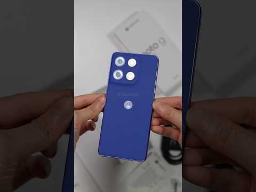 Moto G Stylus 2025 in PANTONE Surf the Web Blue Unboxing!