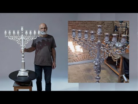 Inspired by Ancient Legends: Making a 9-Arm Candelabrum
