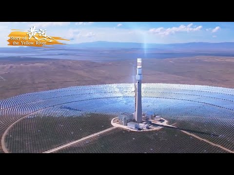 第13集:“万里黄河第一坝”、戈壁滩上的“蓝色海洋”、高原油菜花田,这里充满着生活的希望——戈壁滩上的“蓝色海洋”【天下黄河】| 文化黄河 Yellow River
