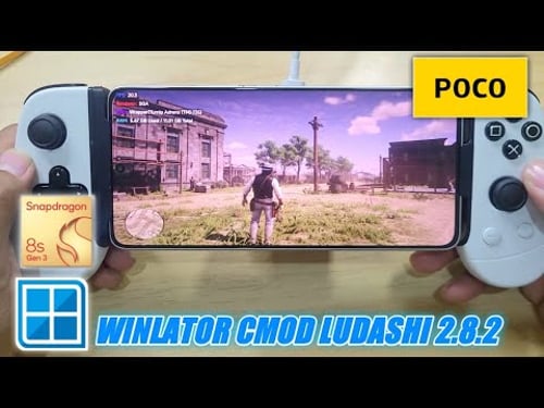 RDR 2 WINLATOR LUDASHI POCO F6 TEST ON CITY