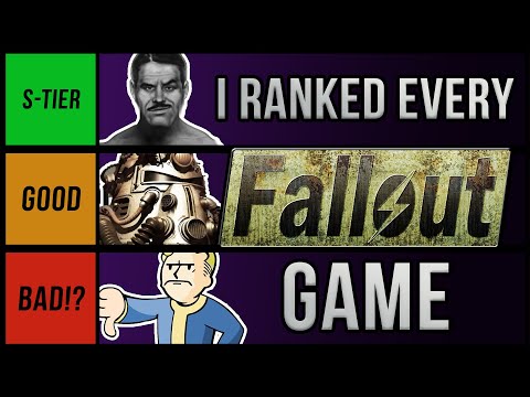 I Played EVERY Fallout Game and Ranked Them (DLC Included)