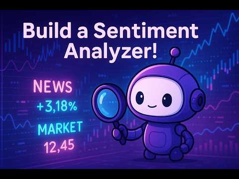 Build a POWERFUL Real-Time Stock News Sentiment Analysis App with Python and Streamlit | Part 2