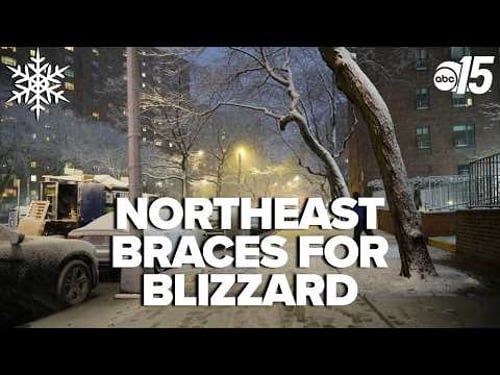 Northeast braces for blizzard